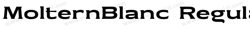 MolternBlanc Regular字体转换